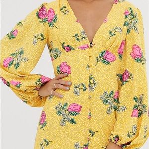 Never Fully Dressed, yellow mini dresses